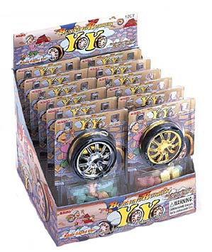 Burning Rubber Candy Filled Yo Yo – Candy Favorites
