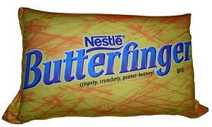 Butterfingers Squishy Neck Roll Pillow - CandyFavorites