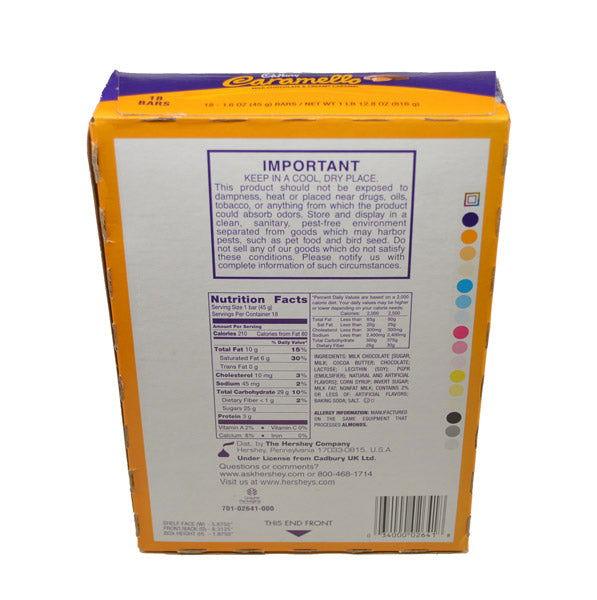 Cadbury Caramello Milk Chocolate & Creamy Caramel Bars - CandyFavorites
