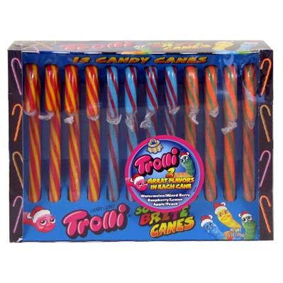 Troli Rip Off Candy Trolli Sour Brite Candy Canes - 12 / Box – Candy Favorites
