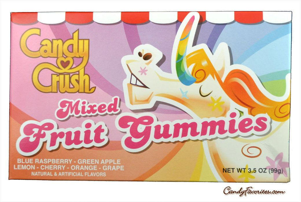 Candy Crush Mixed Fruit Gummies - CandyFavorites