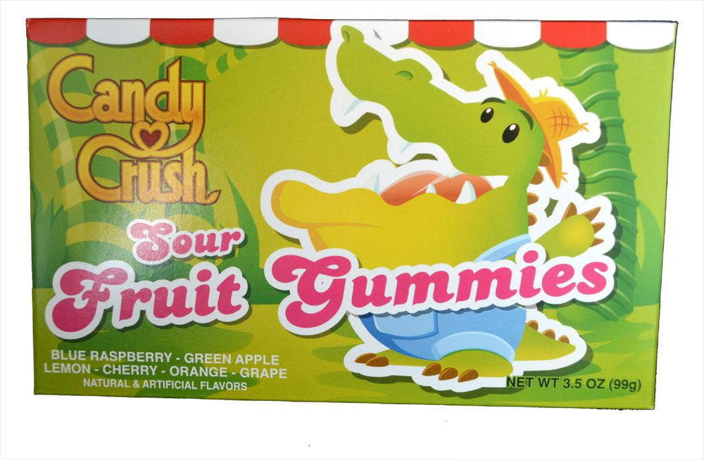 Candy Crush Sour Fruit Gummies - CandyFavorites