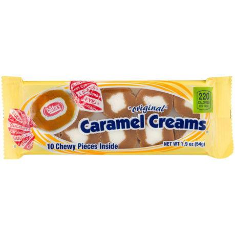 Caramel Creams 1.9 oz. Ten Pack - CandyFavorites