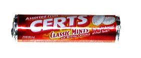 Certs Assorted Fruit  Mints - CandyFavorites
