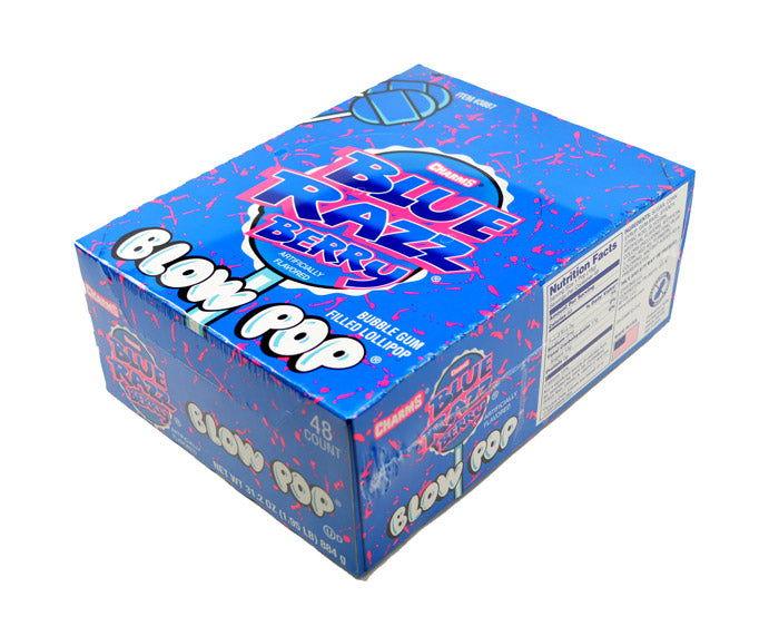 Charms Blue Razzberry Blow Pops - CandyFavorites