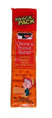 Cheese and Peanut Butter Crackers - CandyFavorites