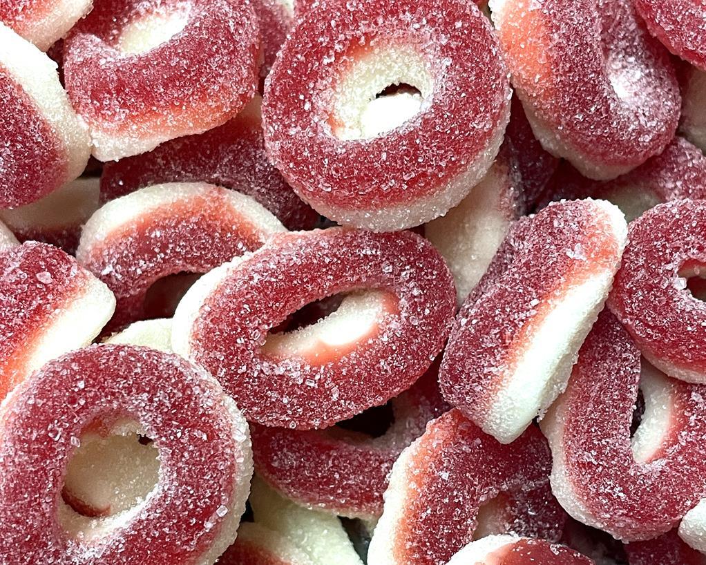 Cherry Rings Cherry Gummi Rings - 5 lb. – Candy Favorites