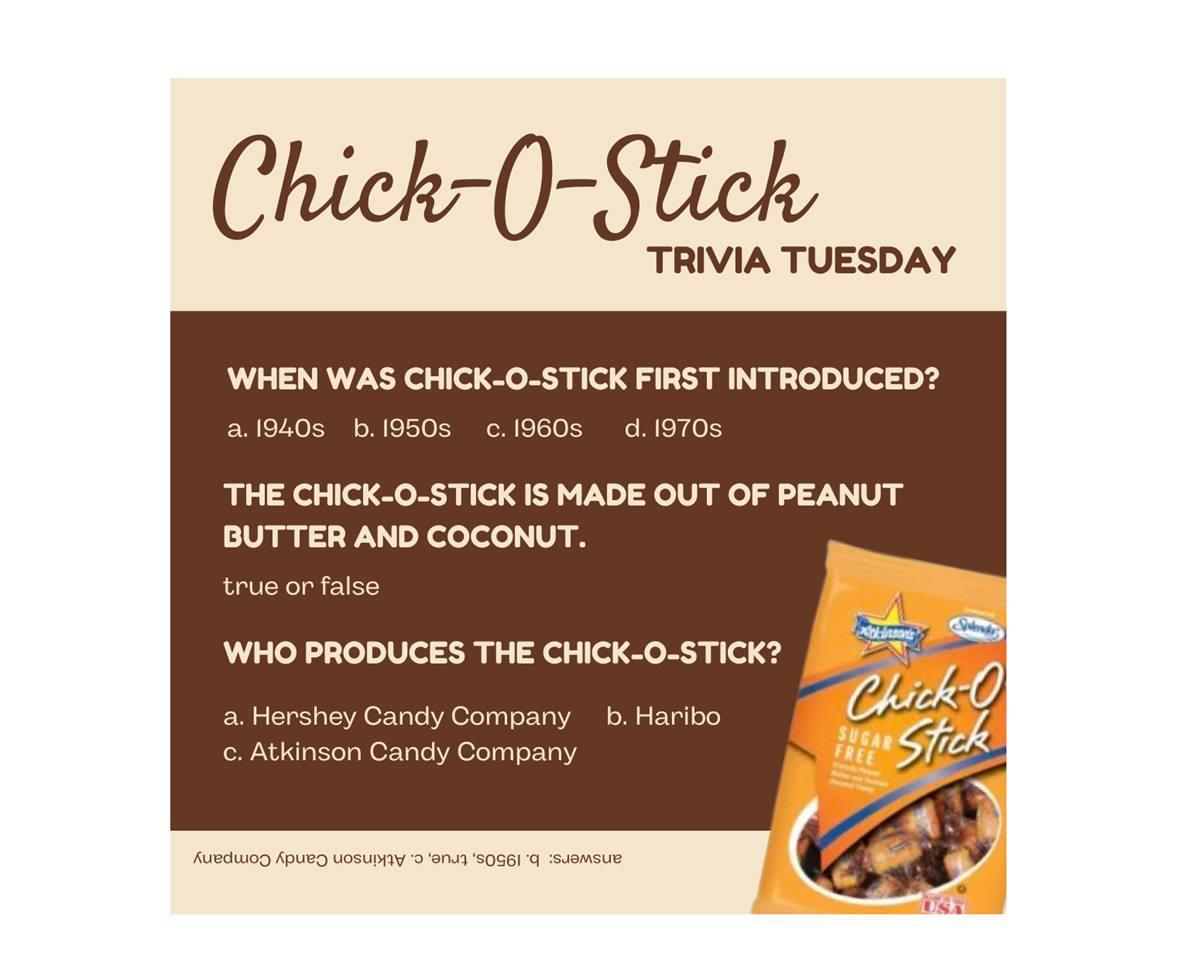 Chick O Sticks Peanut Butter and Toasted Coconut Bulk Candy - CandyFavorites