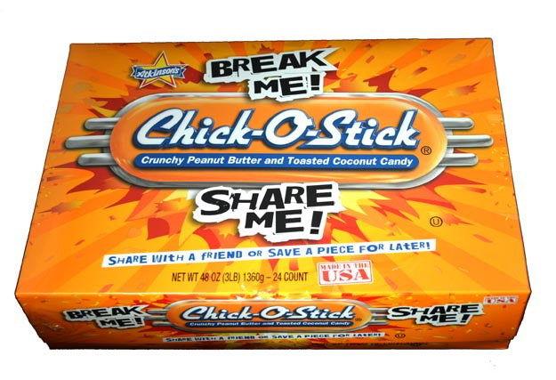 Chick O Sticks Peanut Butter and Toasted Coconut Candy Bars - CandyFavorites