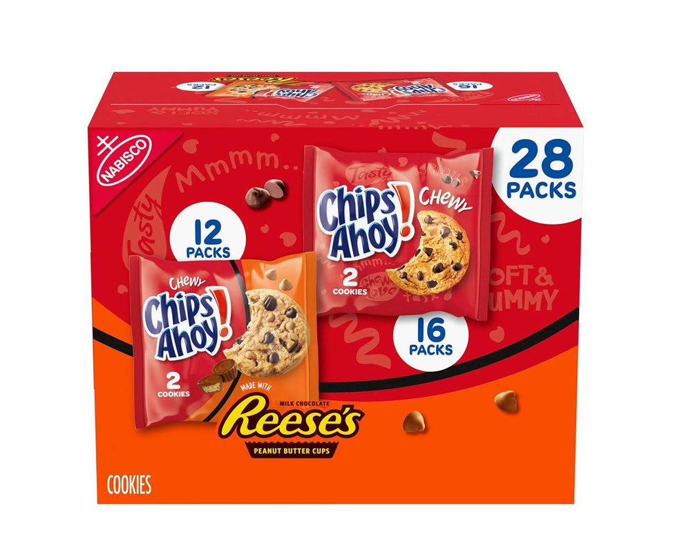 Chips Ahoy and Reese's Chewy Chocolate Chip Assorted Cookies - CandyFavorites
