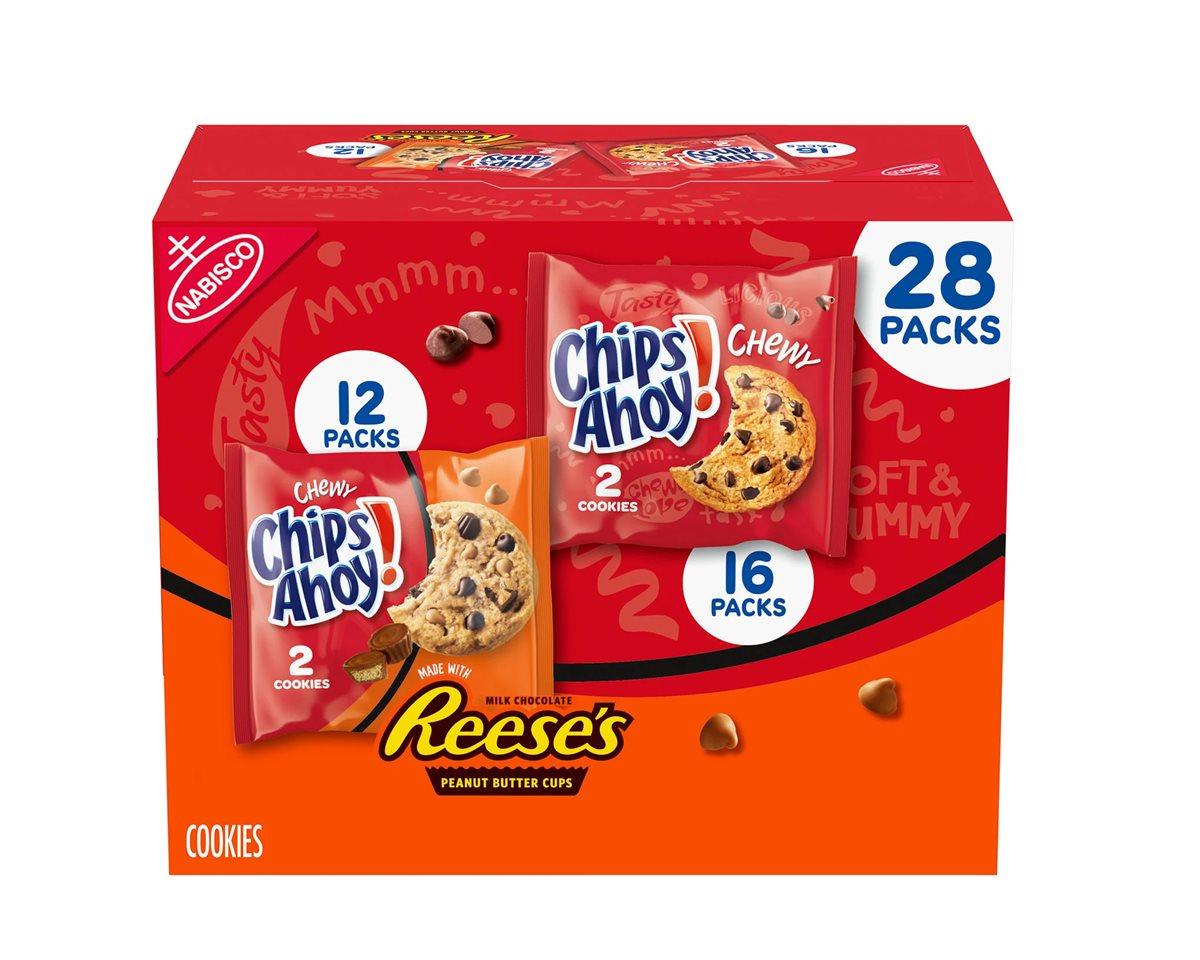 Chips Ahoy and Reese's Chewy Chocolate Chip Assorted Cookies - CandyFavorites