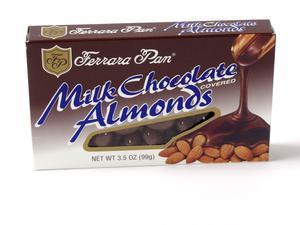 Chocolate Almonds - Theater Sized Concession Candy - CandyFavorites