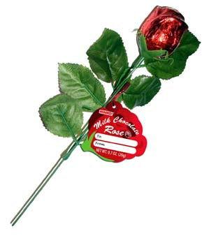 Individually Wrapped Milk Chocolate Roses - 6 / Box – Candy Favorites