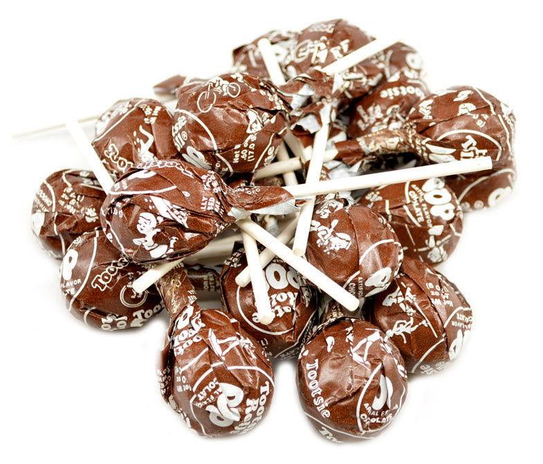 Chocolate Tootsie Pops - CandyFavorites