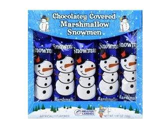 Christmas Chocolate Marshmallow Snowmen 5 Packs - CandyFavorites