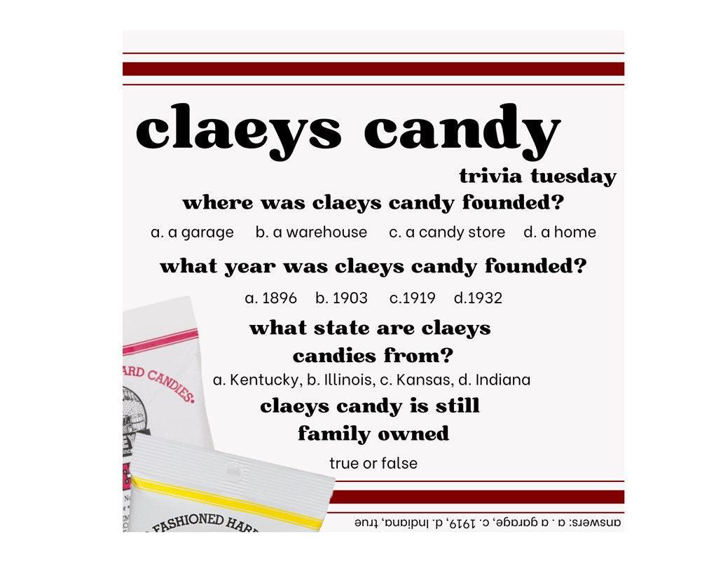 Claeys Wild Cherry Old Fashioned Hard Candy - CandyFavorites