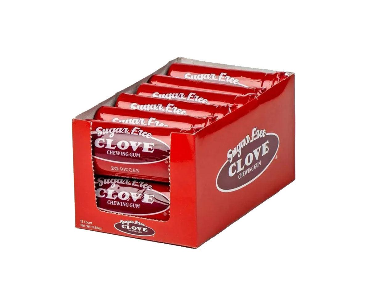 Clove Chewing Gum Sugar-Free Tubes - CandyFavorites