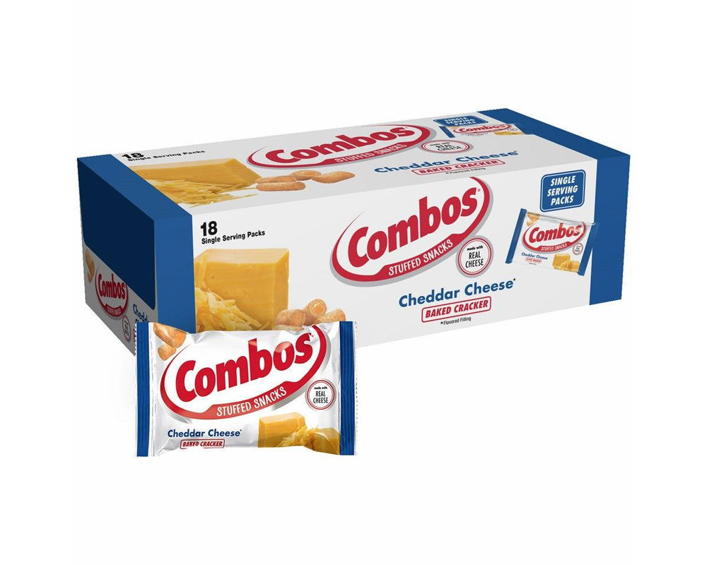 Combos Cheddar Cheese Baked Cracker Bags - CandyFavorites