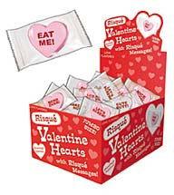 Conversation Hearts with Risque Messages - CandyFavorites