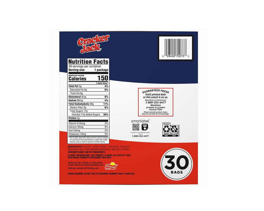 
                      
                        Cracker Jack Snack Bags - CandyFavorites
                      
                    