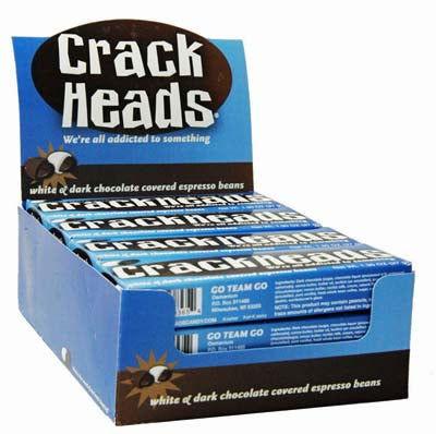 Crackheads Chocolate Covered Coffee Beans - CandyFavorites