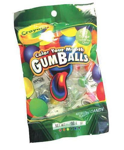 Crayola Color Your Mouth Gumballs - CandyFavorites