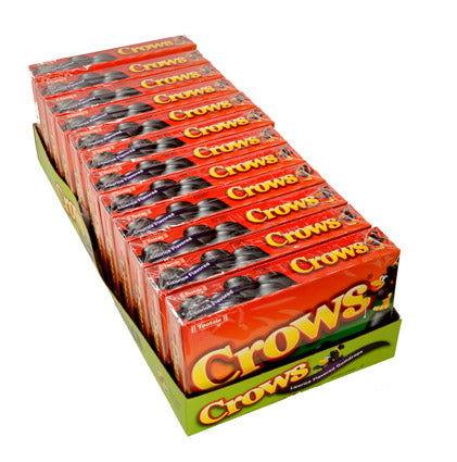 Crows Licorice Flavored Gumdrops Box - CandyFavorites