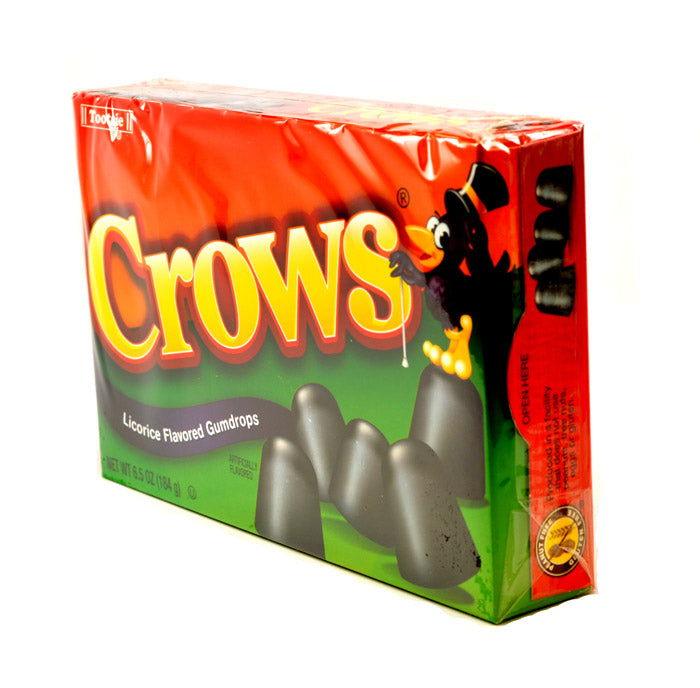 Crows Licorice Flavored Gumdrops 6.5 Ounce Box - 12 / Case – Candy ...