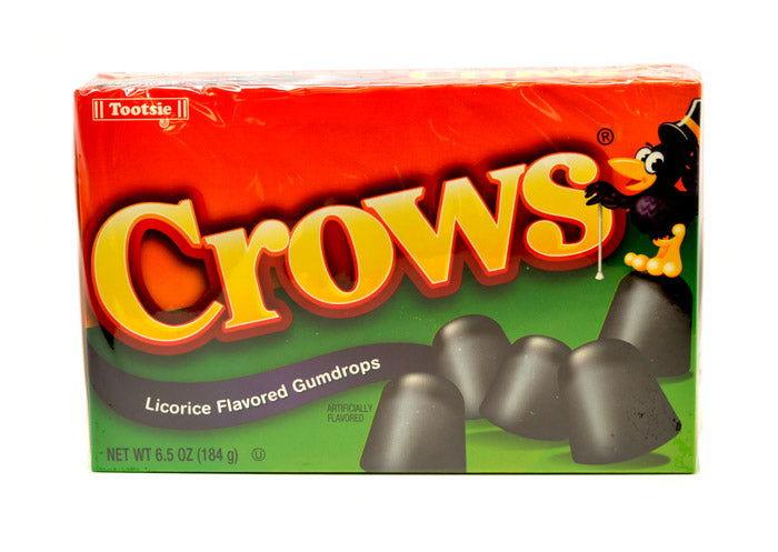 
                      
                        Crows Licorice Flavored Gumdrops Box - CandyFavorites
                      
                    