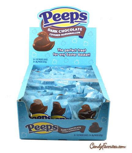Dark Chocolate Covered Marshmallow Peeps - CandyFavorites