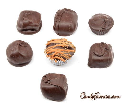 Dark Chocolate Peanut Butter Lovers Assortment - CandyFavorites