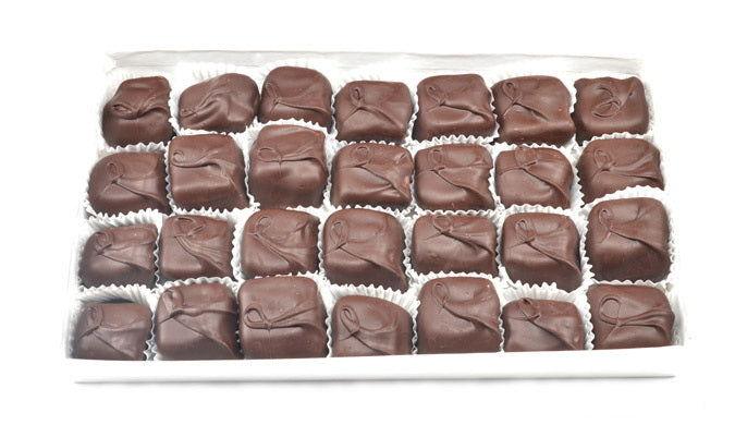 Dark Chocolate Peanut Butter Meltaways - CandyFavorites