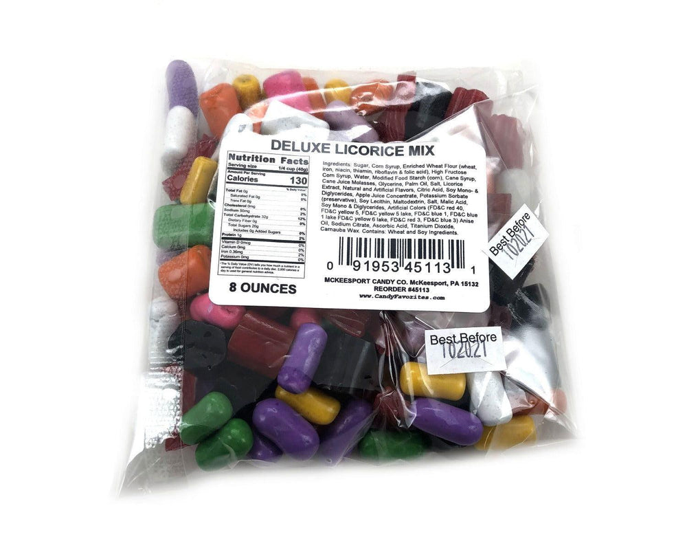 Deluxe Licorice Mix  8 oz. Bag - CandyFavorites