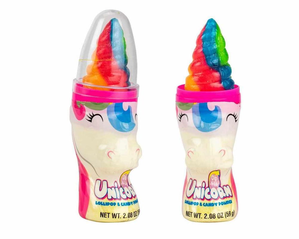 Dip-n-Lik Unicorn Lollipop and Candy Powder - CandyFavorites