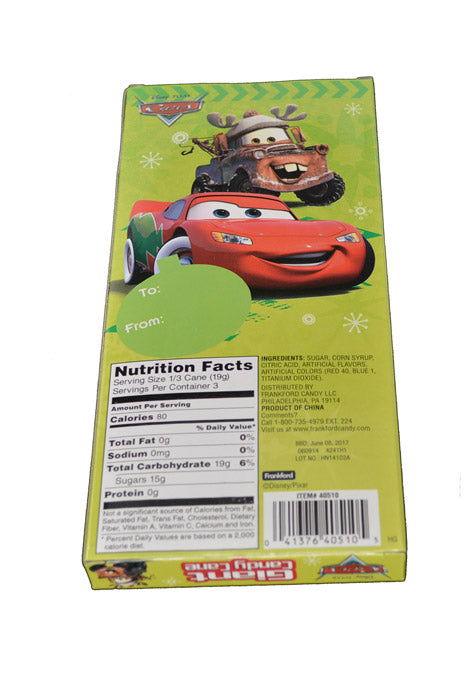 Disney Cars Giant Candy Cane - CandyFavorites