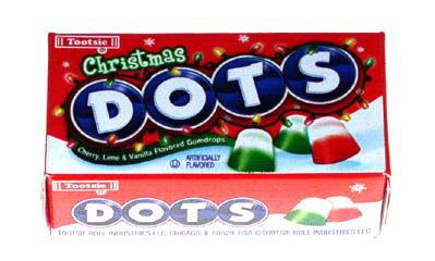 Dots - Christmas Mini Gift Tag Boxes - CandyFavorites
