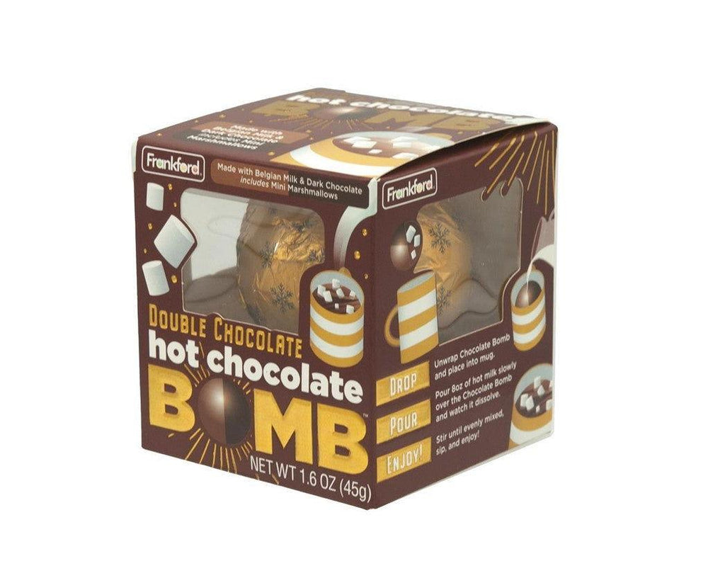 Double Chocolate Hot Chocolate Bombs - CandyFavorites