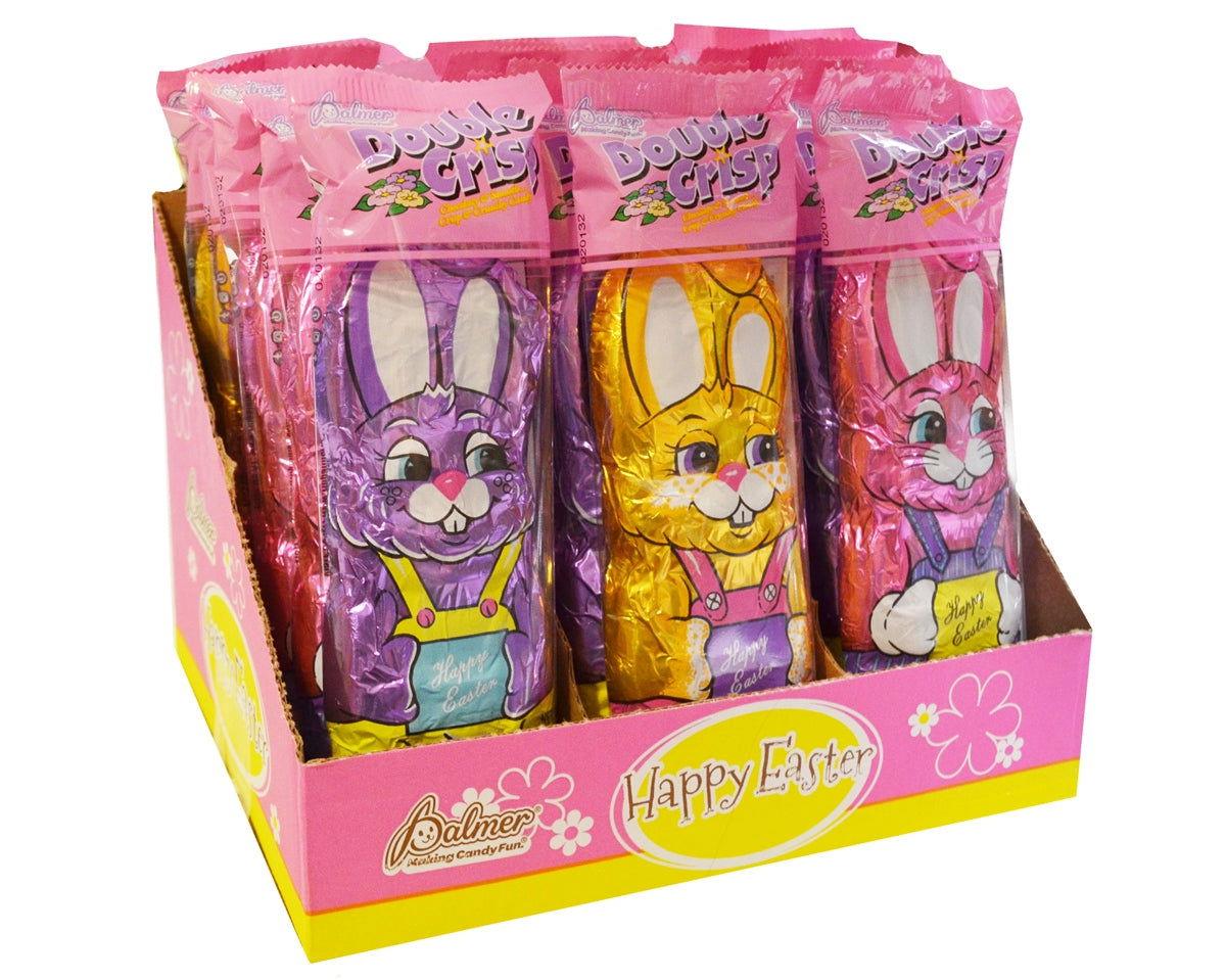 Palmer Double Crisp Large 4.25 oz. Chocolate Bunny - 24 / Box – Candy ...