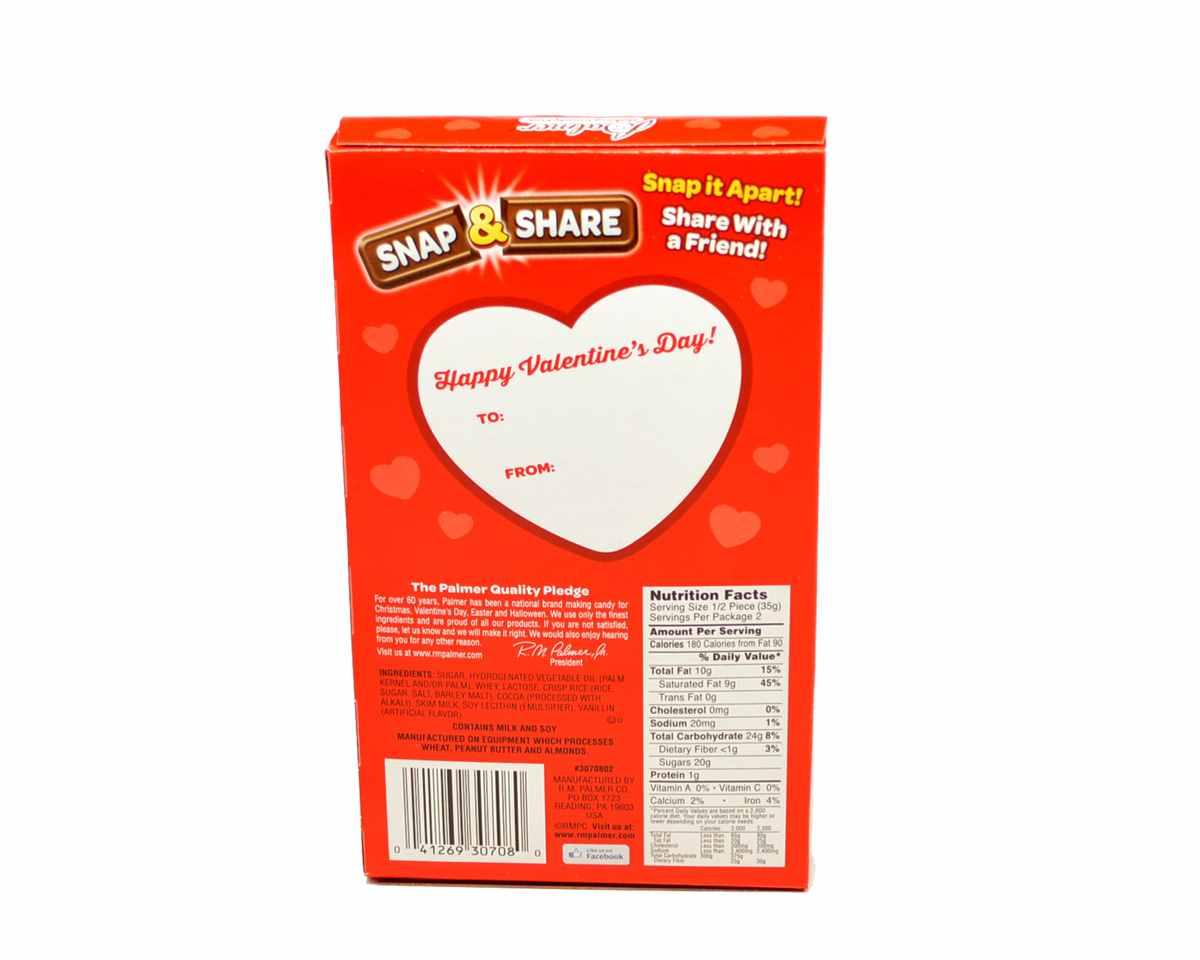 Double Crisp Snap n Share Hearts - CandyFavorites