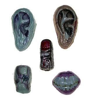 Dr. Scab's Chocolate Body Parts - CandyFavorites