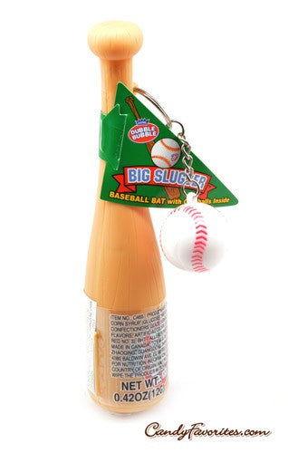 
                      
                        Dubble Bubble Big Slugger Baseball Bat Filled with Gumballs - CandyFavorites
                      
                    