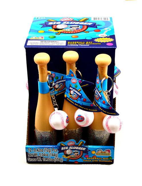 
                      
                        Dubble Bubble Big Slugger Baseball Bat Filled with Gumballs - CandyFavorites
                      
                    