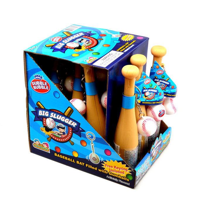 
                      
                        Dubble Bubble Big Slugger Baseball Bat Filled with Gumballs - CandyFavorites
                      
                    