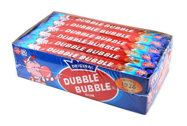 Dubble Bubble Bubble Gum Big Bar - CandyFavorites