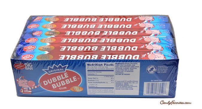 Dubble Bubble Bubble Gum Big Bar - CandyFavorites