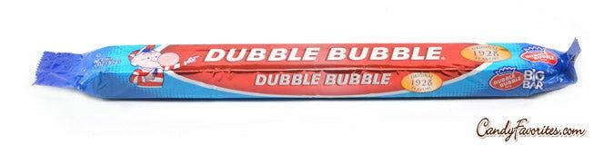Dubble Bubble Bubble Gum Big Bar - CandyFavorites