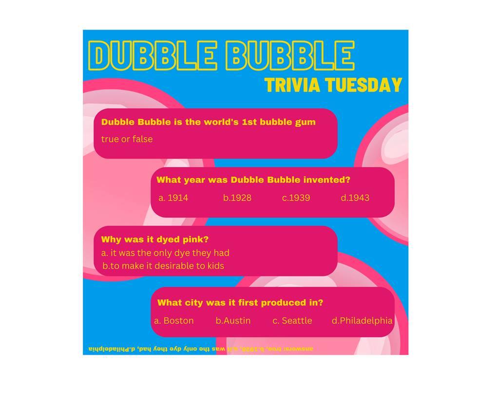 Dubble Bubble Bubble Gum Kisses - CandyFavorites