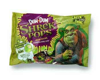 Dum Dum Shrek Pops - CandyFavorites