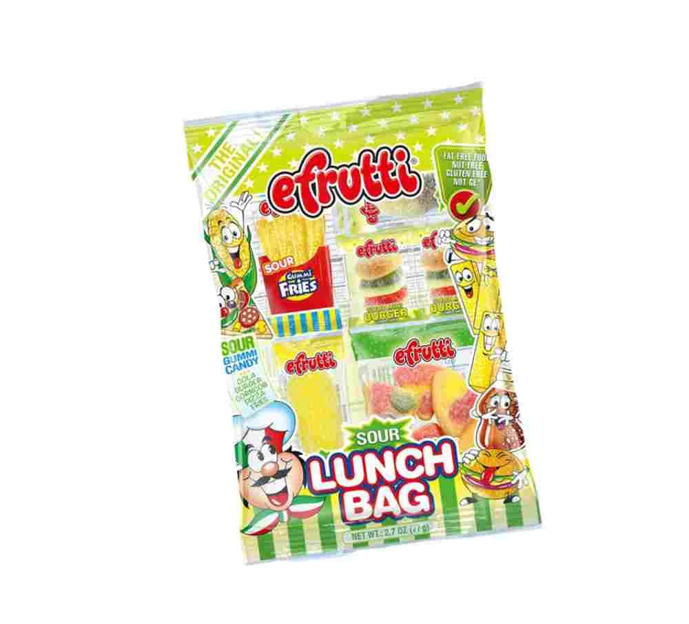 EFrutti Gummi Sour Lunch Bag - CandyFavorites
