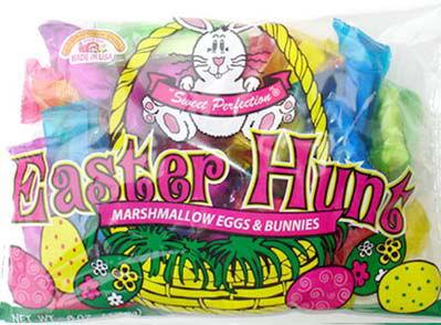 Easter Hunt Marshmallow Bunnies and Eggs - CandyFavorites